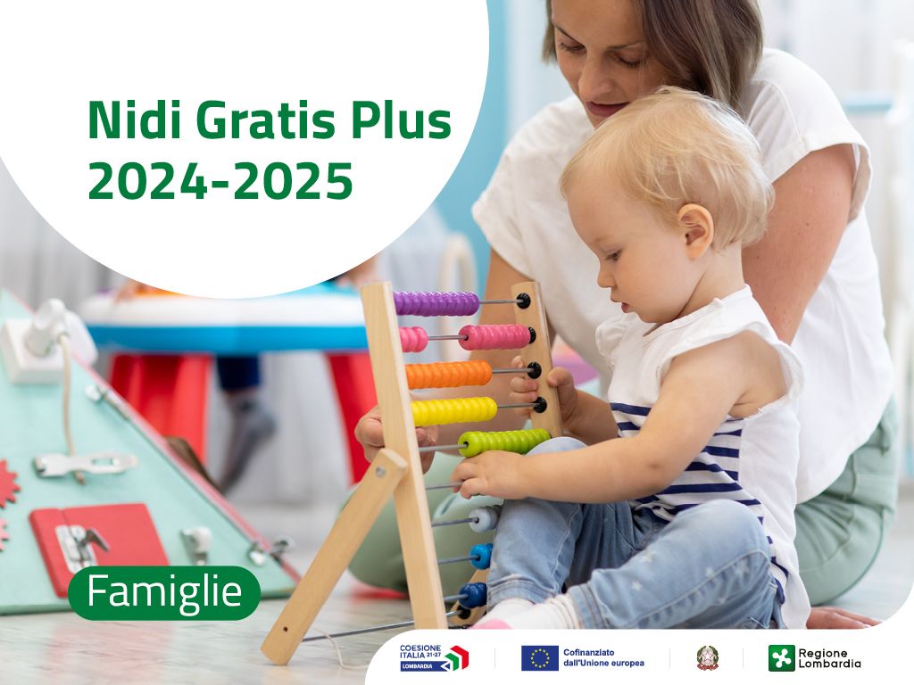 Misura Nidi gratis plus 2024/2025 – Adesione delle famiglie